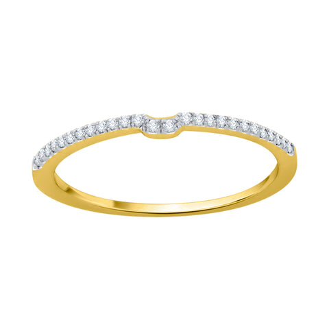 KATARINA 1/20 cttw Diamond Wedding Band