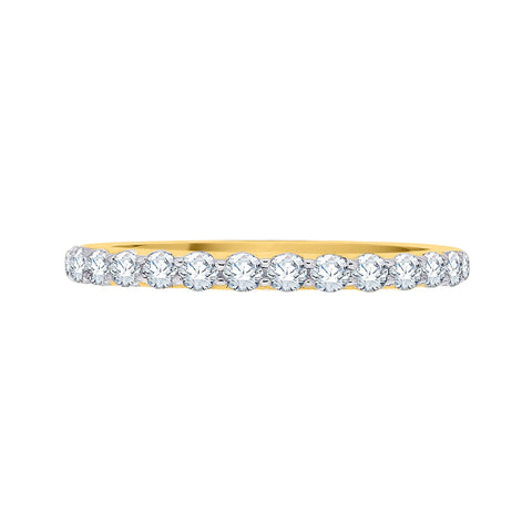 KATARINA 1/2 cttw Diamond Wedding Band