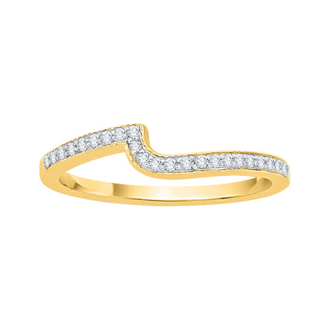 KATARINA 1/8 cttw Diamond Wedding Band