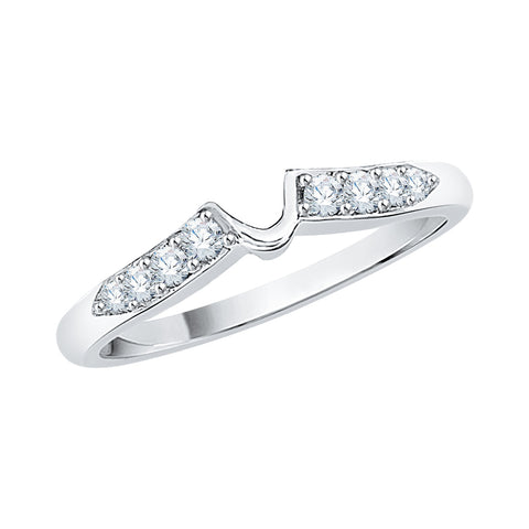 KATARINA Diamond Wedding Ring Enhancer Wrap Guard (1/4 cttw)