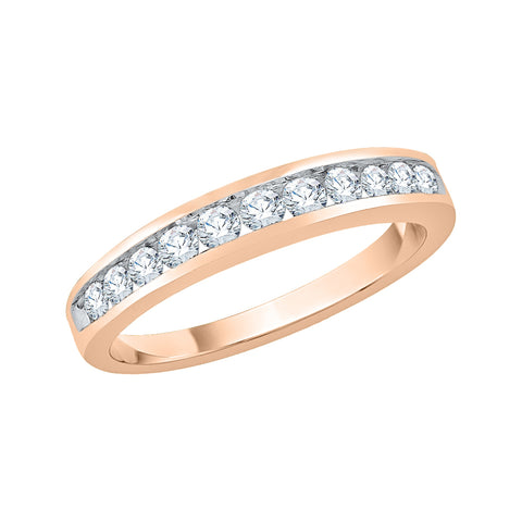 KATARINA 1/2 cttw Diamond Wedding Band
