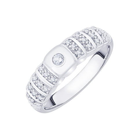 KATARINA Prong Set Diamond Fashion Ring (1/6 cttw)