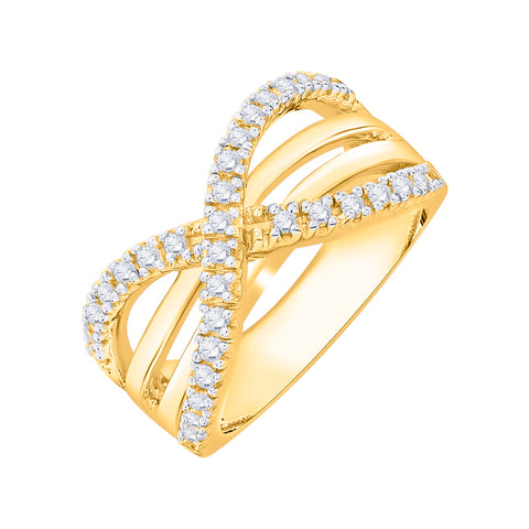 KATARINA Diamond Fashion Ring (1/2 cttw)