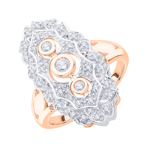 KATARINA Diamond Fashion Ring (1/4 cttw)