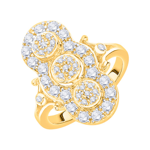 KATARINA Diamond Fashion Ring (3/4 cttw)