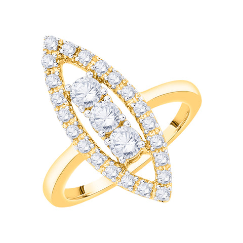 KATARINA Diamond Fashion Ring (1 cttw)