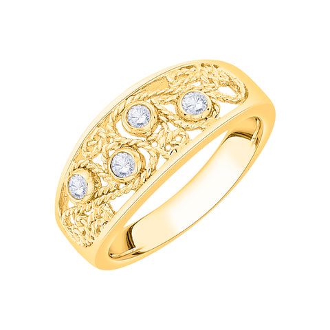 KATARINA Diamond Fashion Ring (1/6 cttw)