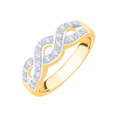 KATARINA Diamond Fashion Ring (1/4 cttw)