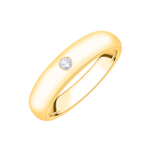 KATARINA Diamond Wedding Band (1/20 cttw)