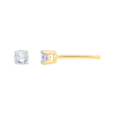 KATARINA 1/10 cttw Diamond Stud Earrings