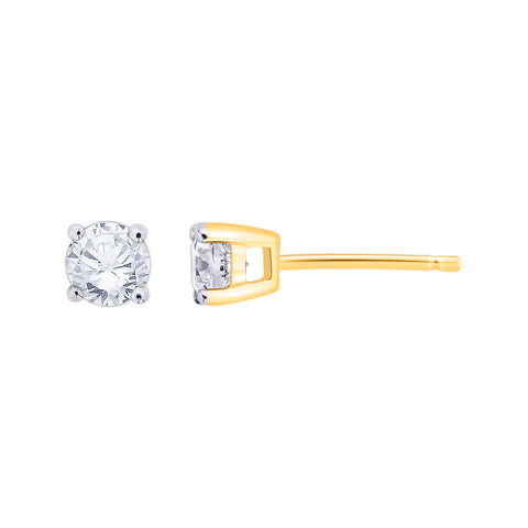 KATARINA 1/4 cttw Diamond Stud Earrings