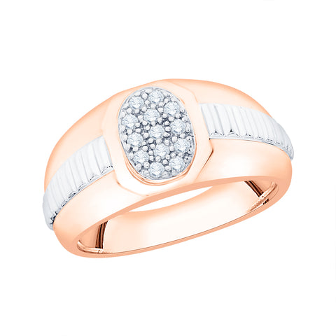 KATARINA Diamond Fashion Men's Ring (1/4 cttw)