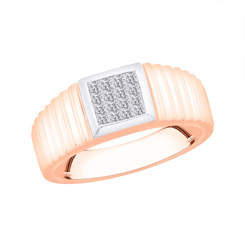 KATARINA Diamond Fashion Men's Ring (1/3 cttw)