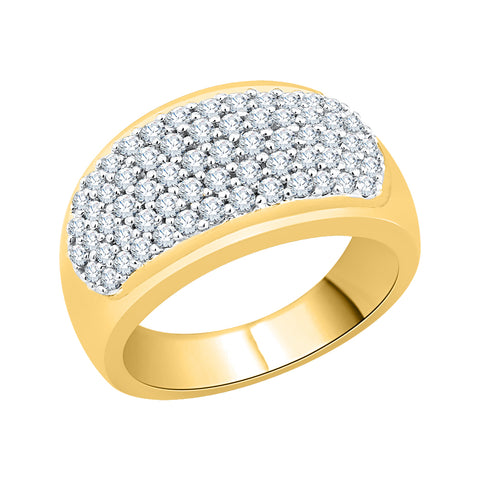 KATARINA 1 cttw Diamond Wedding Band