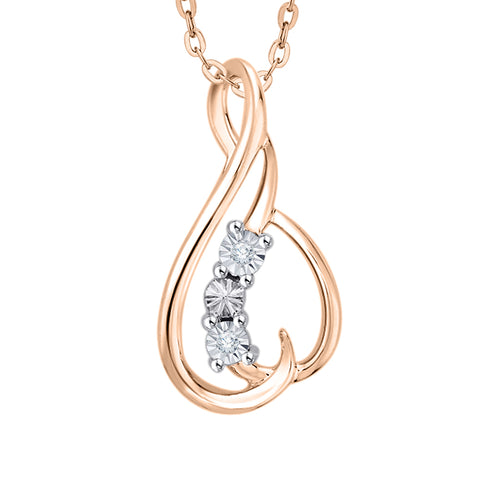 KATARINA Diamond Accent Fashion Pendant Necklace