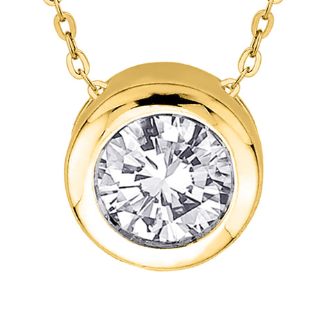 KATARINA Diamond Fashion Pendant Necklace (1/3 cttw)