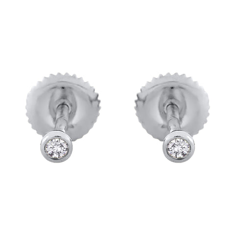 KATARINA 1/20 cttw Diamond Stud Earrings