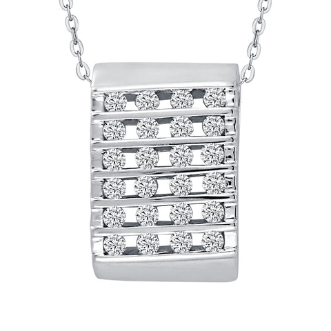 KATARINA Diamond Fashion Pendant Necklace (1 1/4 cttw)