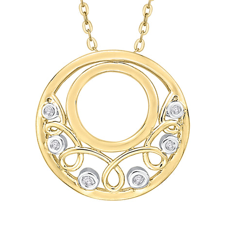 KATARINA Diamond Accent Fashion Pendant Necklace