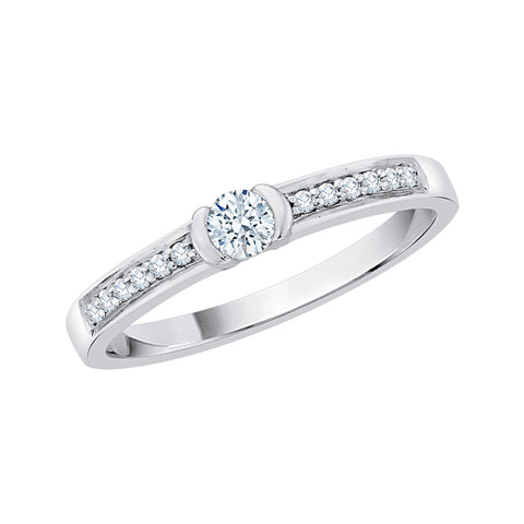 KATARINA Diamond Engagement Ring (1/5 cttw)