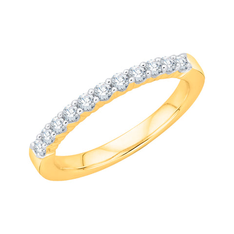 KATARINA 1/3 cttw Diamond Wedding Band