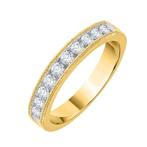 KATARINA 1/2 cttw Diamond Wedding Band