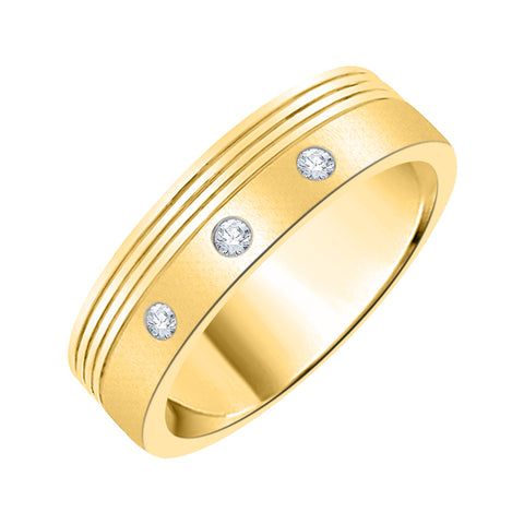 KATARINA 1/10 cttw Diamond Wedding Band