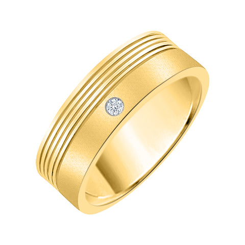 KATARINA 1/20 cttw Diamond Wedding Band