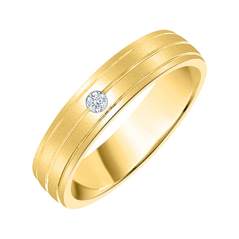 KATARINA 1/20 cttw Diamond Wedding Band