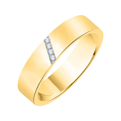 KATARINA 1/20 cttw Diamond Wedding Band