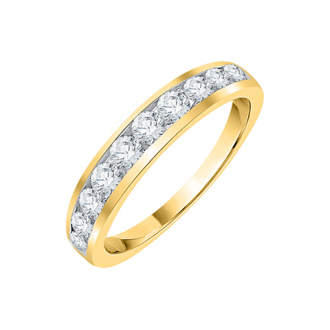 KATARINA 3/4 cttw Diamond Wedding Band