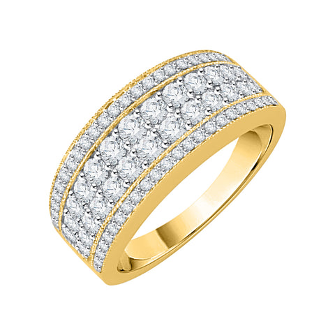 KATARINA 1 1/10 cttw Diamond Anniversary Ring