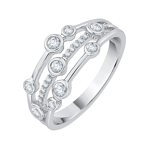 KATARINA 1/3 cttw Diamond Fashion Ring