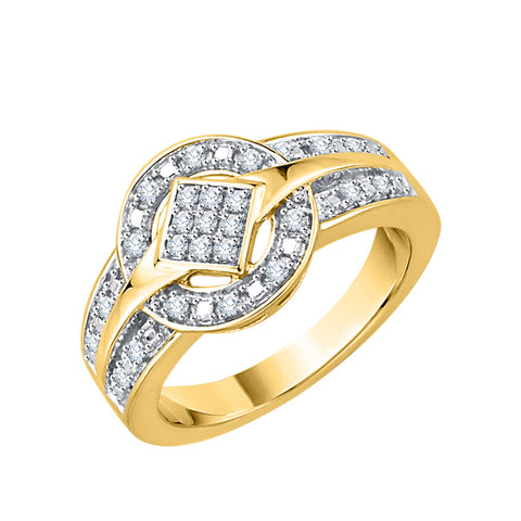 KATARINA 1/5 cttw Diamond Fashion Ring