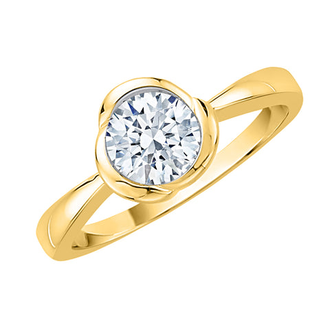 KATARINA 1 cttw Diamond Solitaire Ring