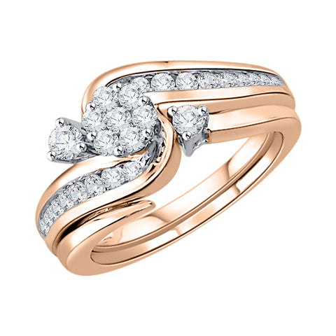 KATARINA Diamond Engagement Set (1/2 cttw)