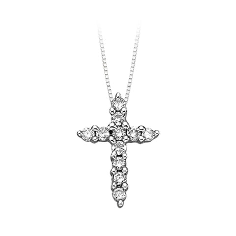 KATARINA Diamond Cross Jewelry Set