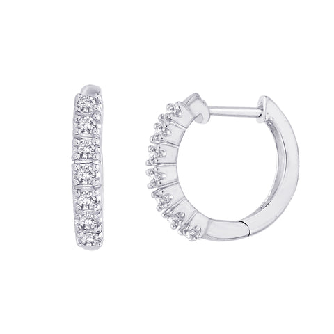 KATARINA Diamond Huggie Earrings (1/4 cttw)