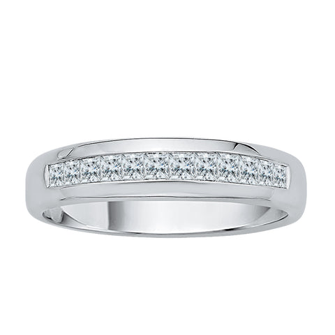 KATARINA Princess Cut Diamond Men's Ring (1/2 cttw GH, I1)