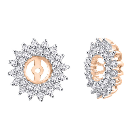 KATARINA Diamond Earring Jackets (1/2 cttw)