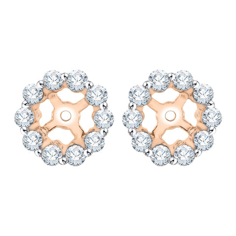 KATARINA Diamond Earring Jackets (3/8 cttw)