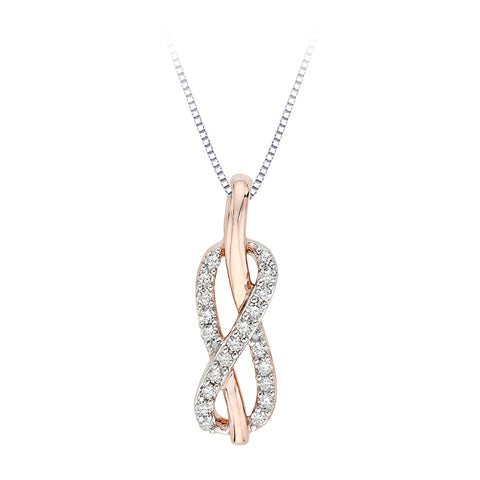 KATARINA Diamond Infinity Jewelry Set (7/8 cttw)