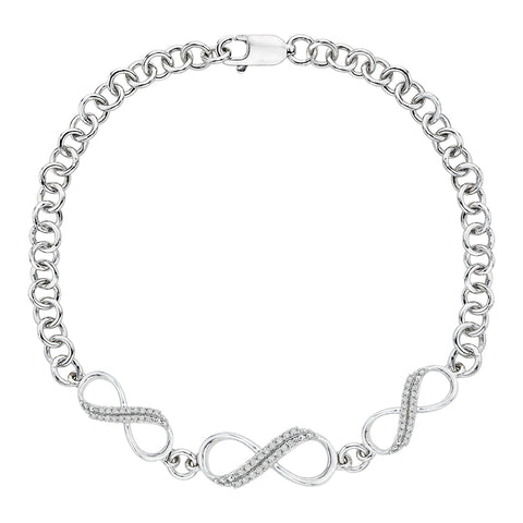 KATARINA Diamond Infinity Jewelry Set (3/8 cttw)