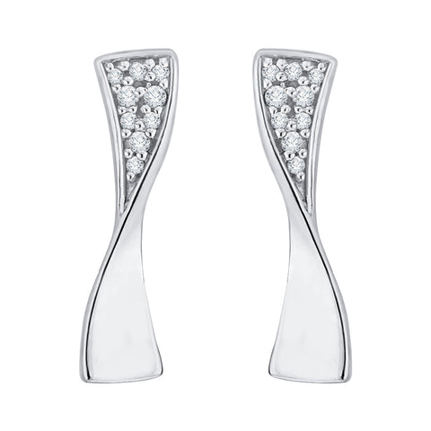 KATARINA 1/20 cttw Diamond Fashion Earrings JK-SI2-I1