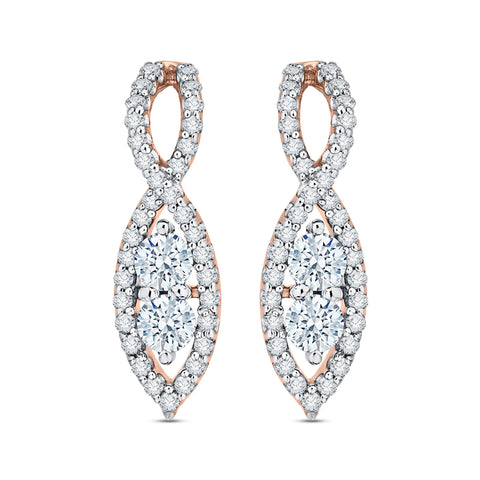 KATARINA Diamond Fashion Earrings (5/8 cttw)