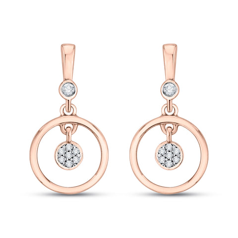 KATARINA Diamond Fashion Earrings (1/10 cttw)