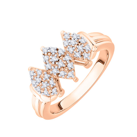 KATARINA Prong Set Diamond Fashion Ring (1/4 cttw)