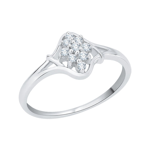 KATARINA 1/8 cttw Diamond Cluster Fashion Ring