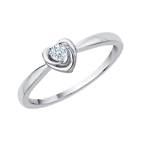 KATARINA Diamond Accent Heart Promise Ring