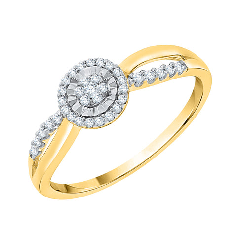 KATARINA Diamond Engagement Ring (1/6 cttw)
